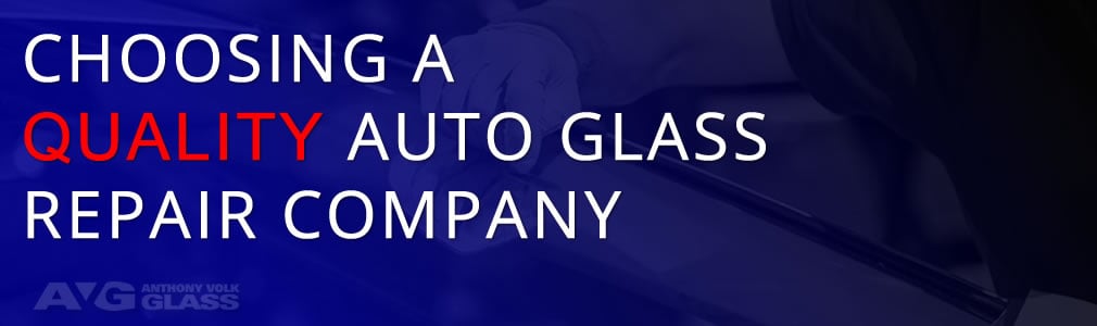 Auto Glass Repair Service